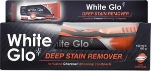 Зубная паста Atos White Glo Deep Stain Remover Charcoal 150 г