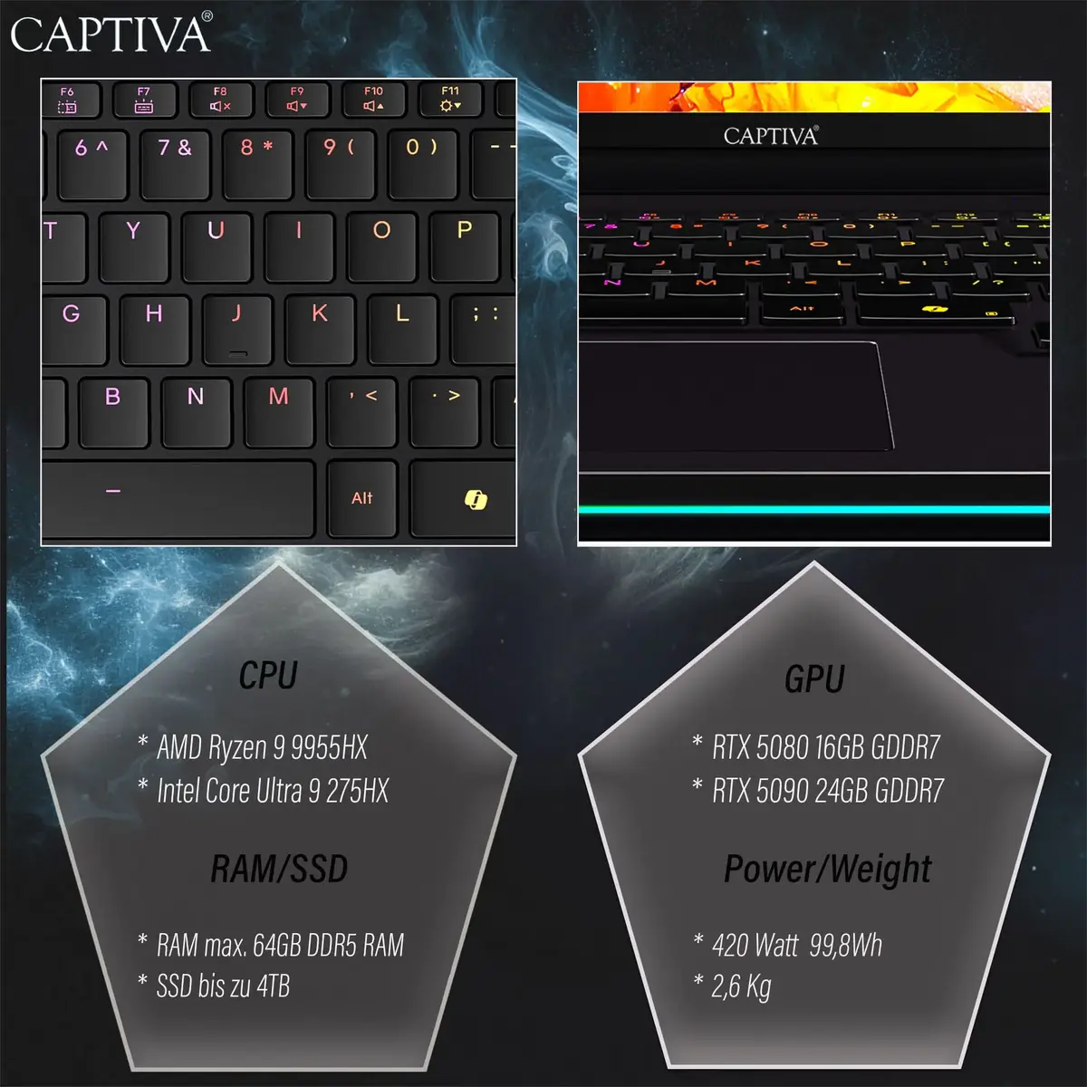 CAPTIVA 97900 laptop 97900 Photo 6