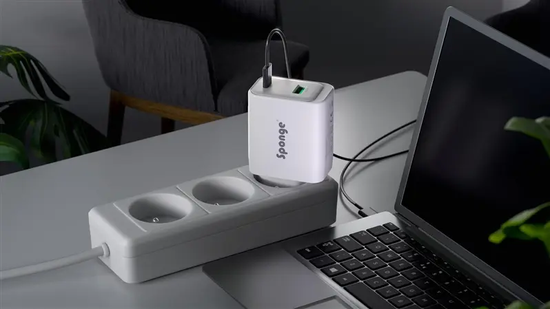 Lādētājs SPONGE Charger C3 65W GaN Photo 2