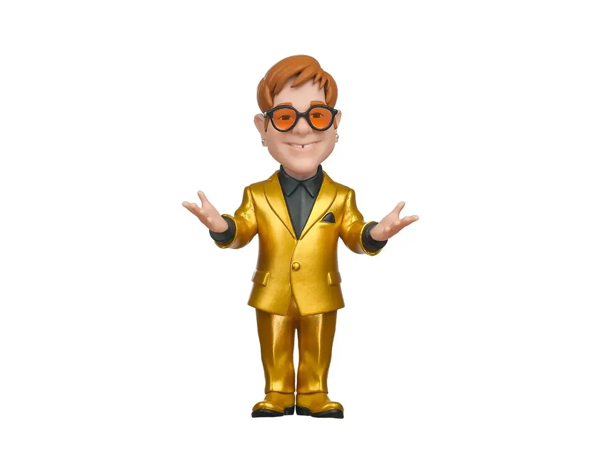 Коллекционная фигурка MiniX Elton John Gold Suit 20461 Photo 2