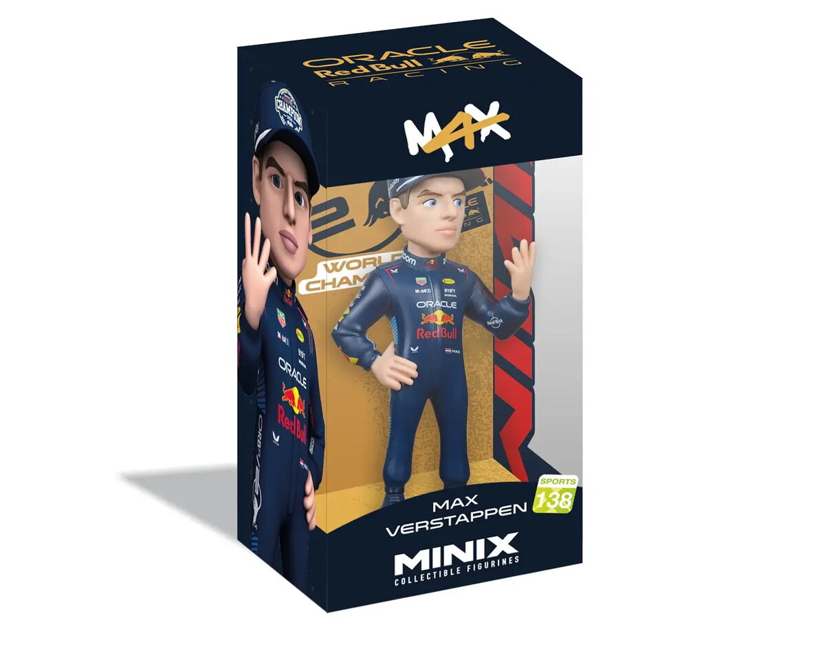 Kolekcionējamā MiniX figūra MiniX F1 Red