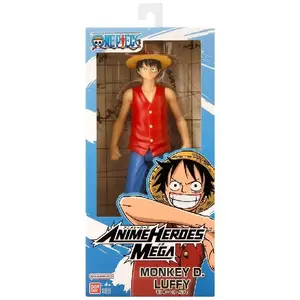 Collectible anime figurine Bandai Figure Monkey D. Luffy ANIME HEROES ONE PIECE MEGA