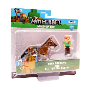 Wind-up 3D toy p.m.i kids world Alex & Horse — mechanical wind-up action, small collectible figures