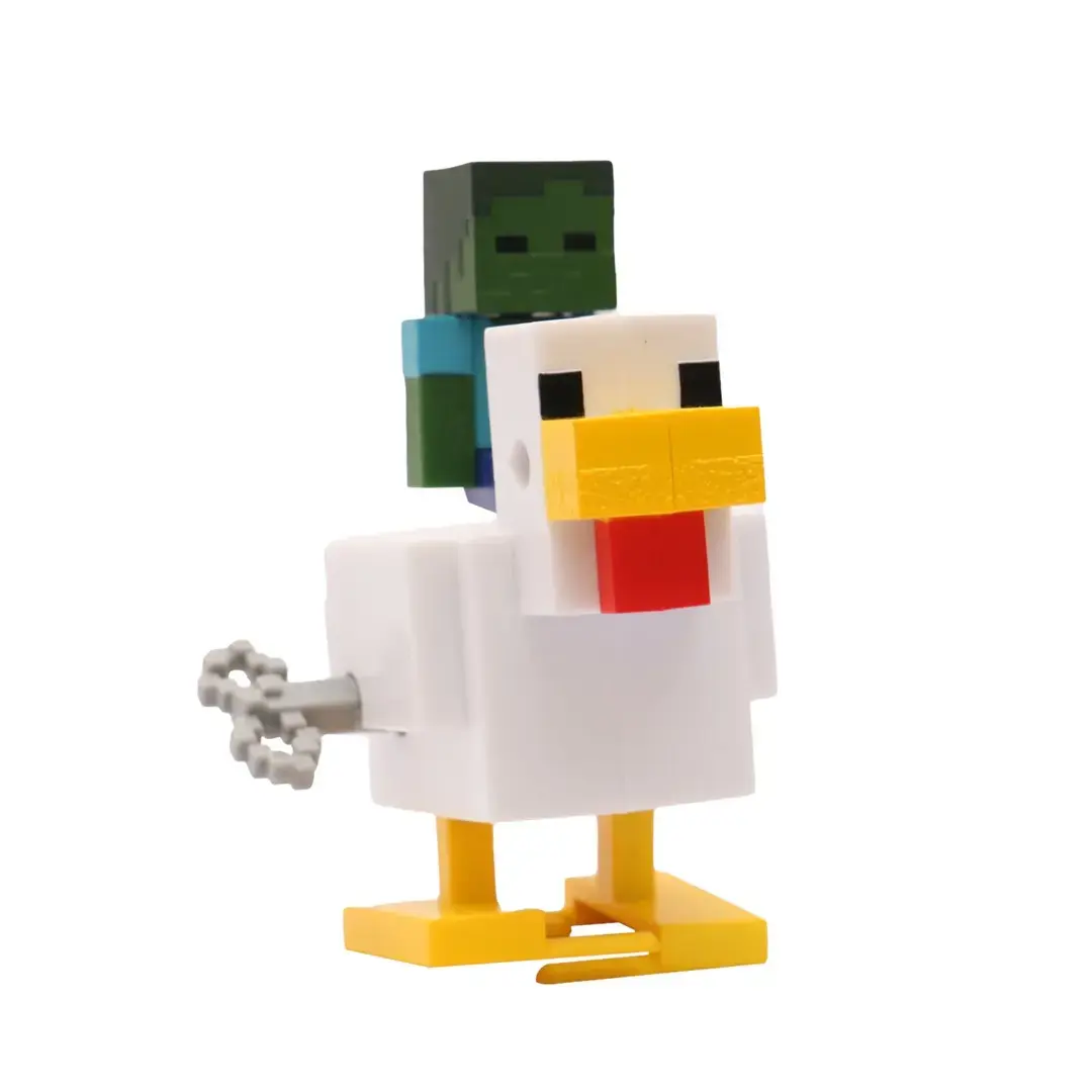 Заводная 3D Курица и Всадник — p.m.i kids world MC1015E Photo 2
