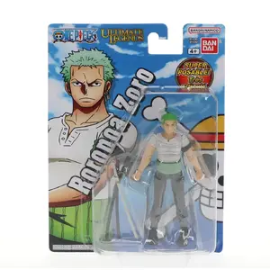 Collectible Bandai figurine ULTIMATE LEGENDS ONE PIECE - Roronoa Zoro, PVC/ABS, detailed pose, approx. size