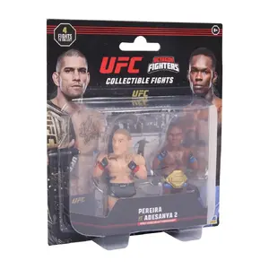 Collectible UFC Octagon Fighters 2-pack display figures by p.m.i kids world — Pereira vs. Adesanya 2
