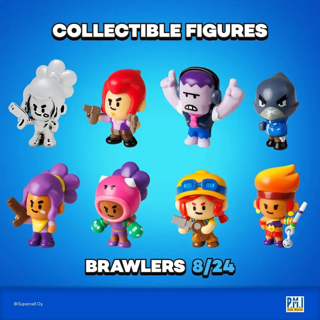 p.m.i kids world BRAWL STARS S1 — набор из 8 фигурок Photo 5