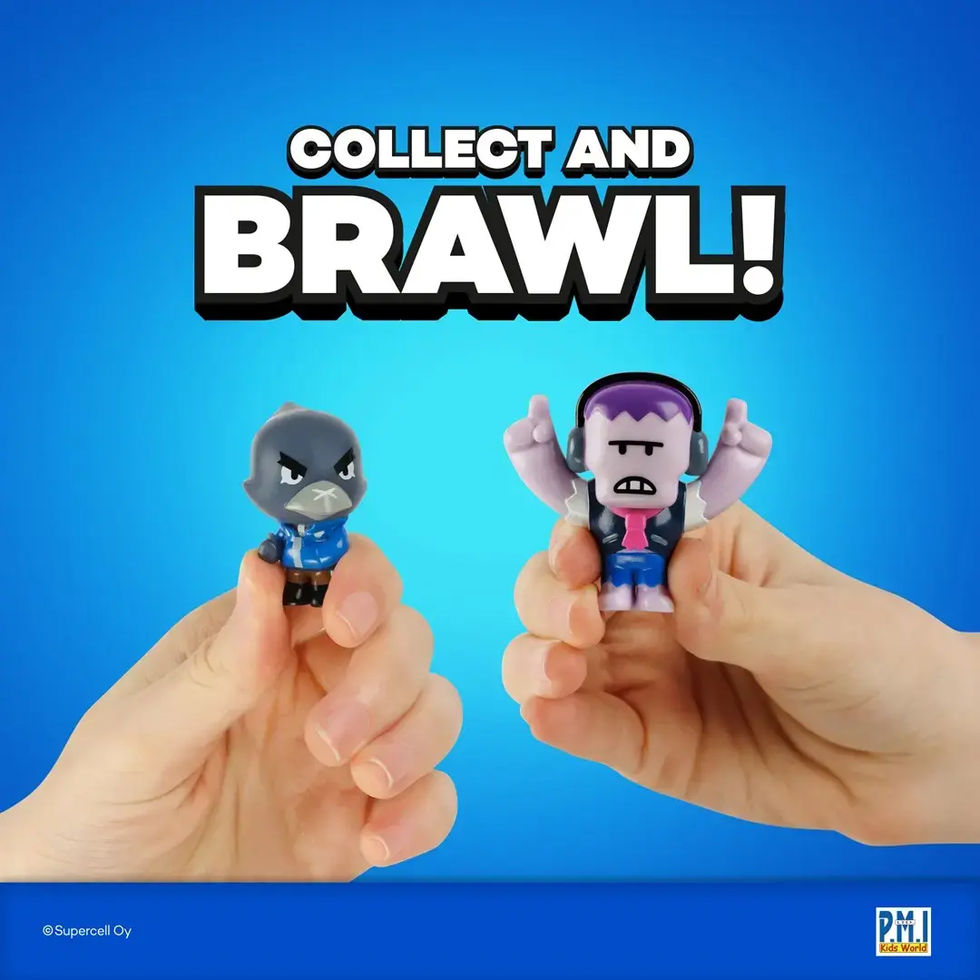 p.m.i kids world BRAWL STARS S1 — набор из 8 фигурок Photo 7