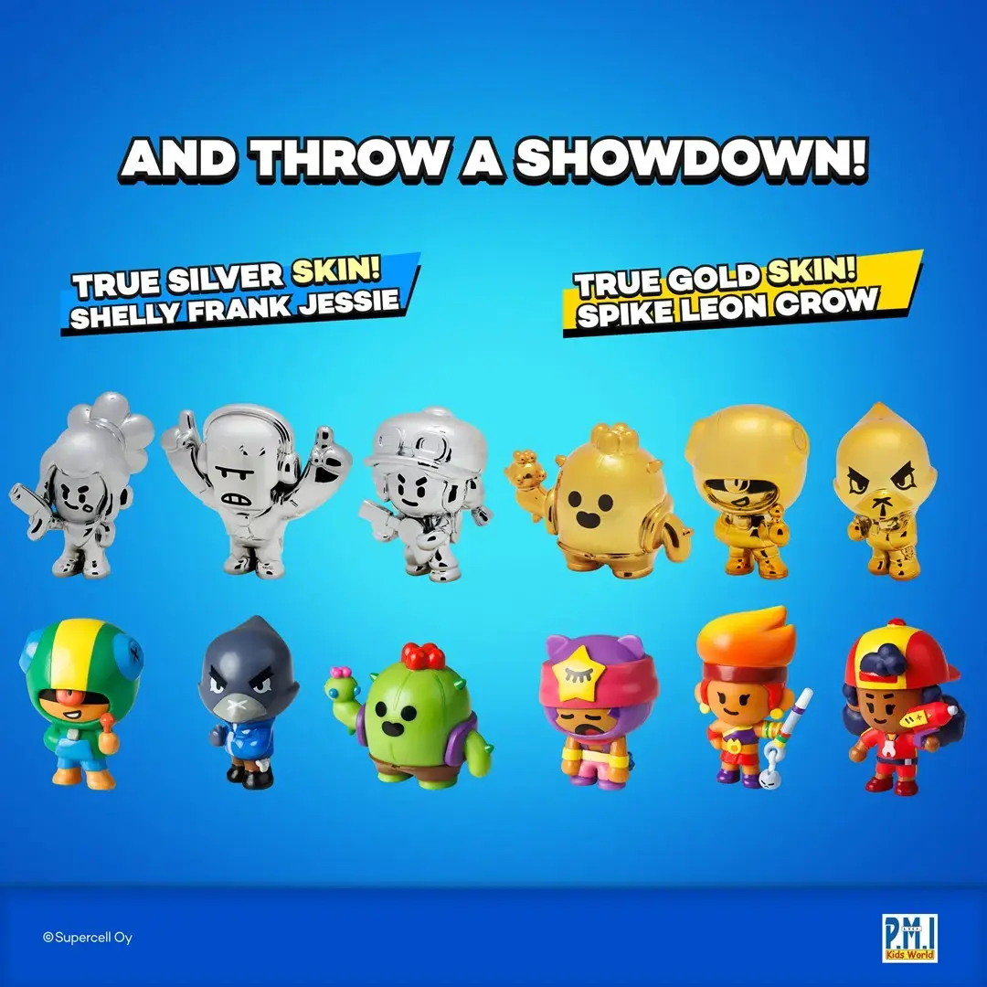 Фигурки p.m.i kids world BRAWL STARS S1 — 8 шт. Photo 6