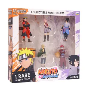 p.m.i kids world NARUTO SHIPPUDEN Action Figures Set 6 Pack Deluxe Edition Ver. C