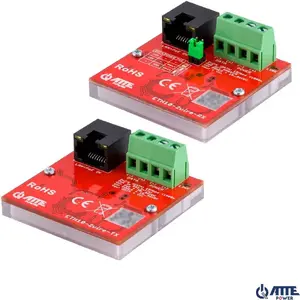 Комплект медиаконвертеров Atte ATTE ETH10-2wire — Ethernet по 2-проводной линии для видеонаблюдения, СКУД, LAN