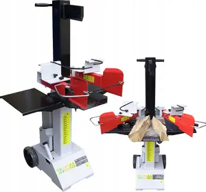 Vertical hydraulic log splitter Dedra Vertical Wood Splitter 8T 300W — 8-ton force, 300 W motor