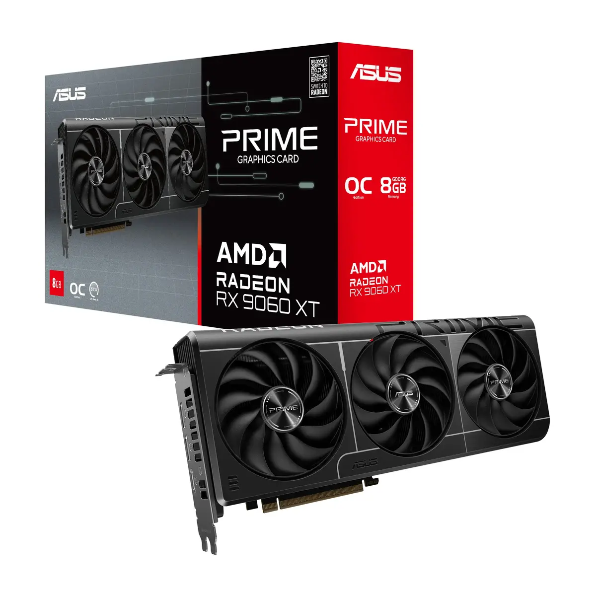 Видеокарта ASUS Prime RX 9060 XT Photo 8
