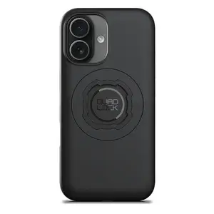 Viedtālruņa maciņš quad lock Quad Lock Sport & Outdoorhülle MAG Case priekš iPhone 17 — magnētiska stiprināšana, kritieniem un skrāpējumiem izturīgs, melns