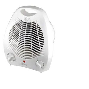 Floor blade fan SAVIO AD-02 W — household fan, 2000 W (typ.), 220–240 V, white, 225×130×265 mm