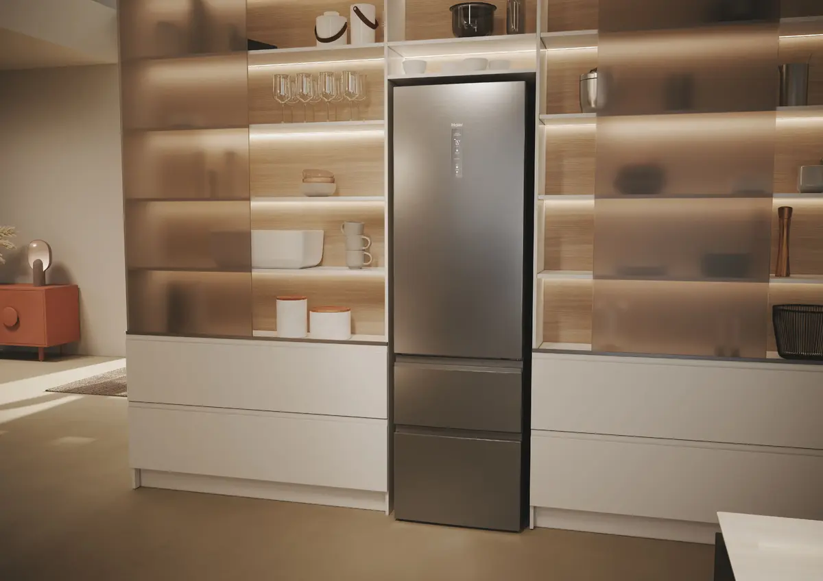 Haier 3D 60 Serie 5 HTW5620DNMG Freestanding Refrigerator Photo 17