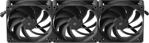 Case fans HAVN H14 PWM 140 mm black — pack of 3, PWM speed control, 140 mm each