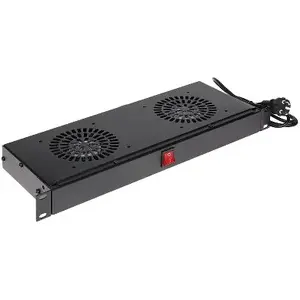 Ventilācijas panelis Delta Energy Systems A19P-2W rāmja skapim, 2 ventilatori, zemas konstrukcijas montāža