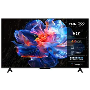 LED Smart TV TCL 50P69K 50" (127 см) 4K Ultra HD, Direct‑LED, Google TV, 3840×2160, 60 Гц, PPI 2500, 2 ГБ ОЗУ, 20 Вт