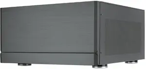 SilverStone Crown 04 PC case SST-CW04TB — HTPC form factor, SSI-EEB support, dark gray