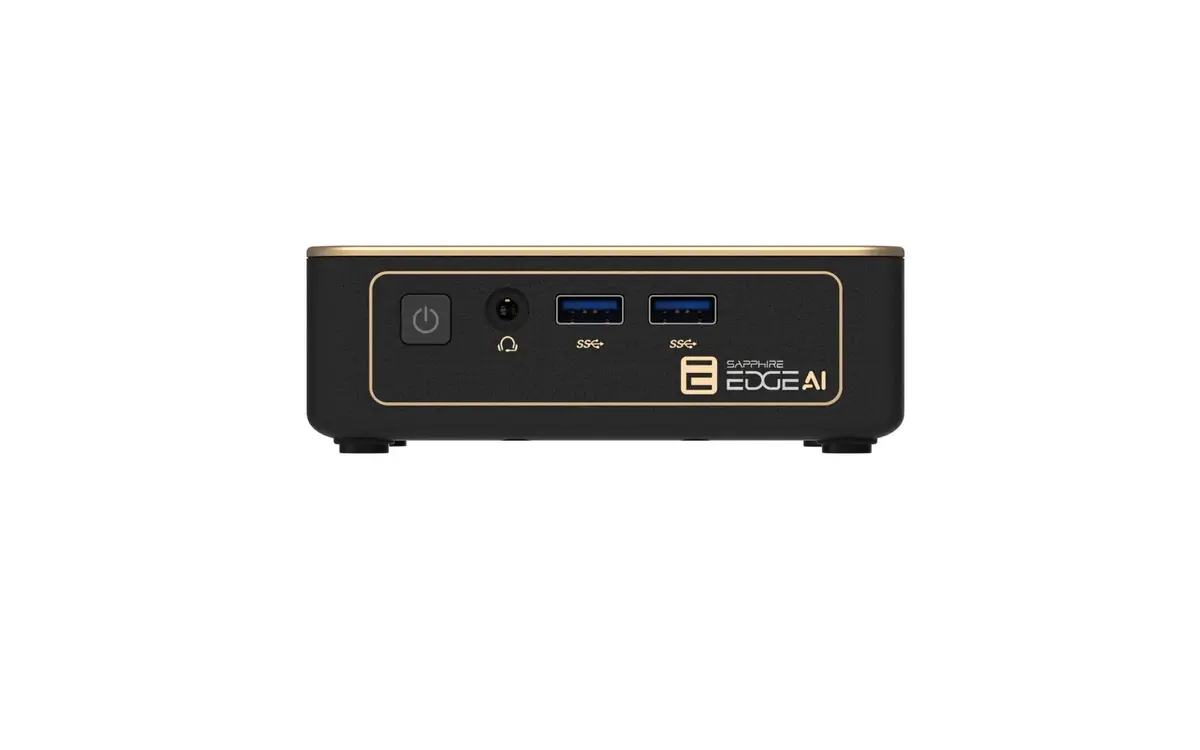Sapphire EDGE AI 340 barebone мини‑ПК Photo 4