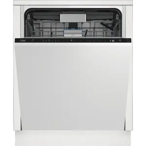 Встраиваемая посудомоечная машина BEKO BDIN36532 — 15 комплектов, 60 см, нержавеющая сталь, 45 дБ, класс энергоэффективности D
