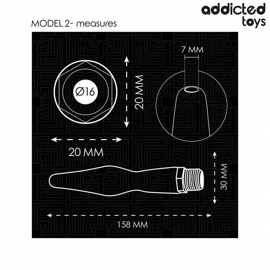 Анальный очиститель addicted toys Модель 2 Photo 5