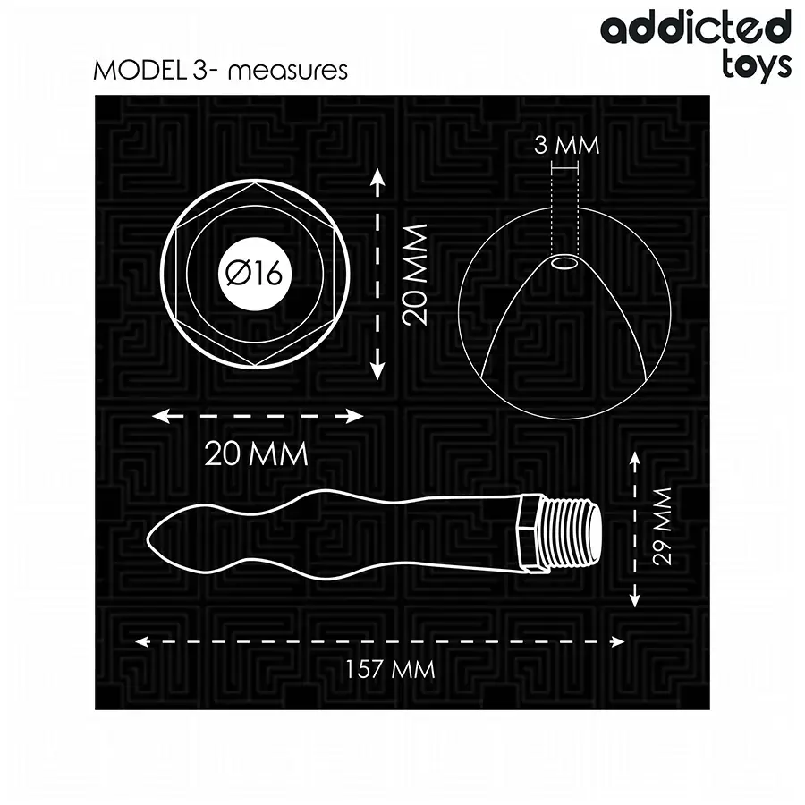 Аналический очиститель addicted toys MODEL 3 Photo 5