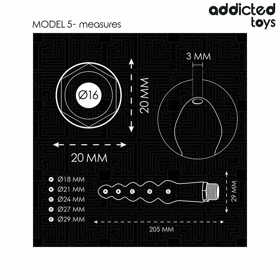 Анал-промыватель addicted toys Модель 5 Photo 5