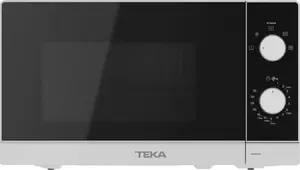 Solo microwave oven TEKA MW FS20 WH — countertop, 20 L, 700 W, rotary control, mechanical timer, 25.5 cm turntable