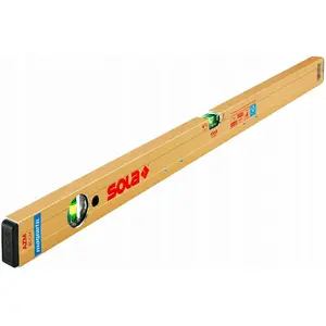 Magnetic spirit level SOLA AZM 180 cm — horizontal and vertical indicator, 180 cm length