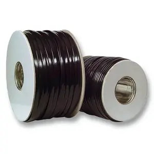 Ribbon cable EFB Elektronik 91104.100, black PVC jacket, 100 m length