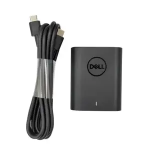 Адаптер/инвертор питания Dell DCWV3 60 Вт, вход 100–240 В, кабель 1 м, черный