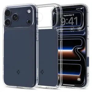 Чехол для мобильного телефона Spigen ACS10476 для Apple Phone 17 Pro, подходит для дисплея до 16 см (6,3"), синий