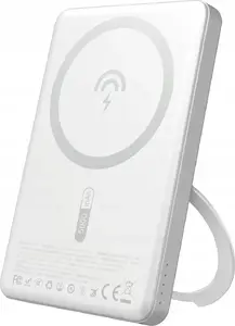Портативный аккумулятор Dudao K28S 20W PD 5000 mAh с MagSafe, серебристый