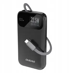 Portable power bank Dudao K31 10000 mAh 22.5W PD black