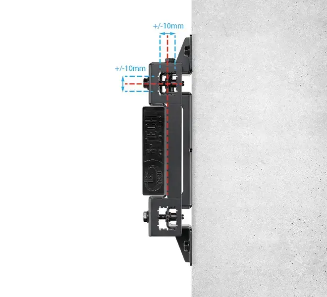B-TECH SYSTEM X rail mounting bracket BT8390-WFK6/B Photo 2