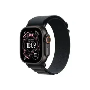 Смарт‑часы Nepřiřazeno Apple Watch Ultra 3 GPS + Cellular 49 мм чёрный титановый корпус с чёрным ремешком Alpine Loop (Large)