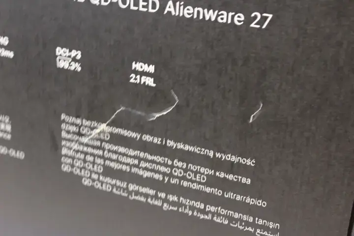 Dell AW2725D 27" QD-OLED QHD монитор Photo 3