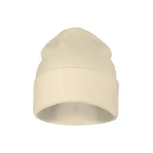 Вязаная шапка MALFINI Beanie 315 almond — унисекс, зимняя