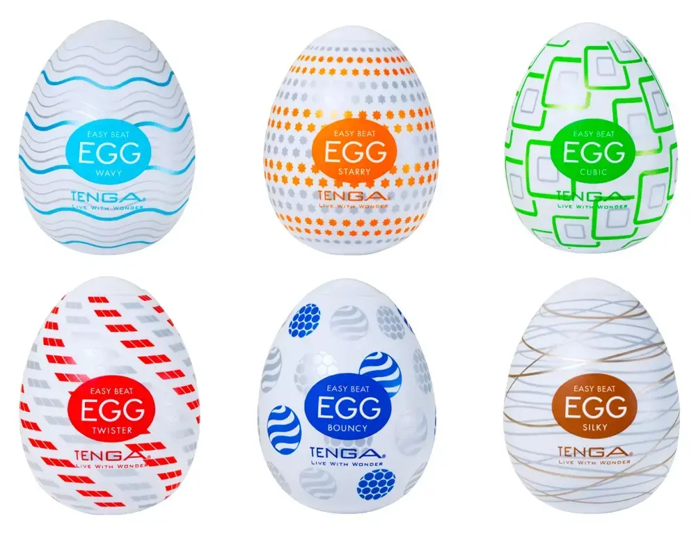 TENGA Egg Variety x6 Standard — одноразовые насадки Photo 2