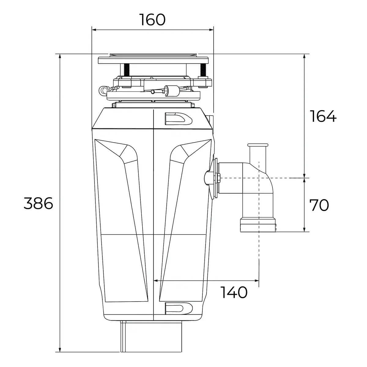 TEKA TRS720 кухонный измельчитель 0.75 hp Photo 5