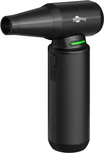 Elektriskais gaisa pūtējs Goobay Tools 77831, 180 W, Li‑Ion, līdz 130000 apgr/min, 1.83 h darbības laiks