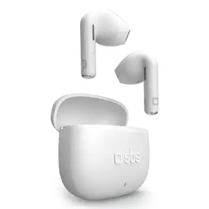 Headset SBS TEEARTWSGOPODSW True Wireless Stereo (TWS) In-ear Bluetooth White, 10 m range, 50 g