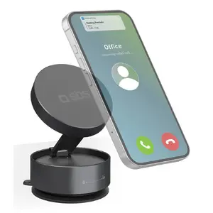 Active holder for mobile phone / smartphone SBS TESUPSUCTIONMAG — desk mount, black