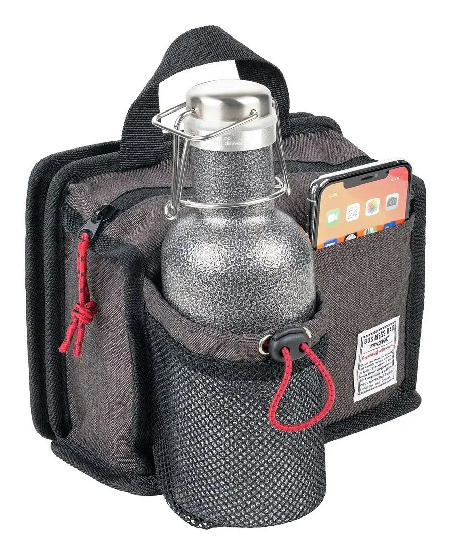 TROIKA BBG67/GY trolley handbag — Polyester 200×50×175 mm Photo 2
