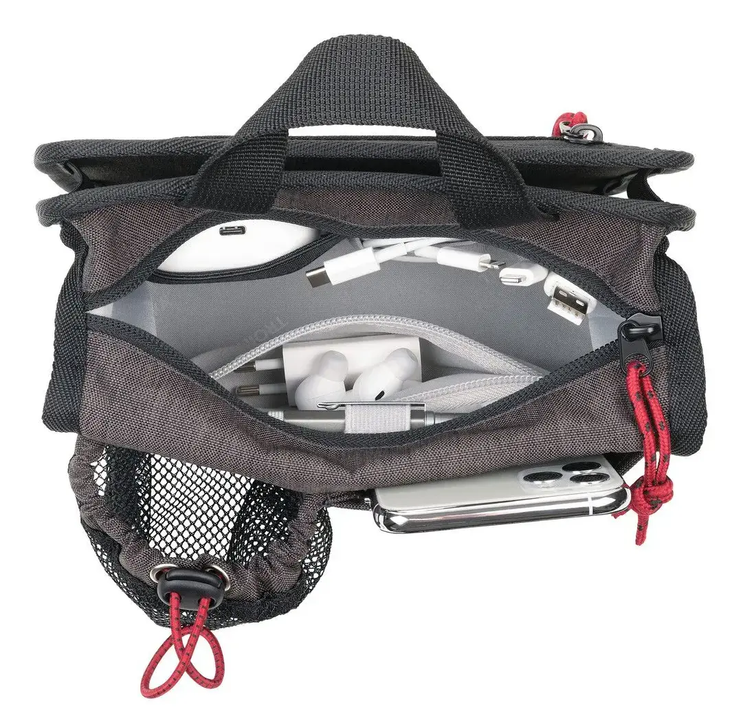 TROIKA BBG67/GY trolley handbag — Polyester 200×50×175 mm Photo 3