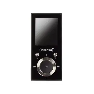 MP4 player INTENSO Video Scooter BT 64 GB — Bluetooth 5.0, 1.8" LCD, USB-C, microSD reader, 18 h battery, black