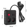 Удлинитель MACLEAN MCE387 B — 2 розетки, 3 USB Photo 6