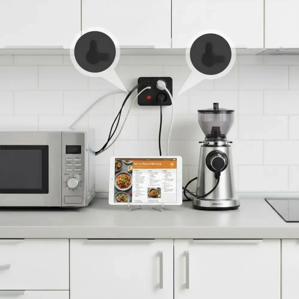 Сетевой удлинитель MACLEAN MCE388 B — 2 AC, 3×USB Photo 4